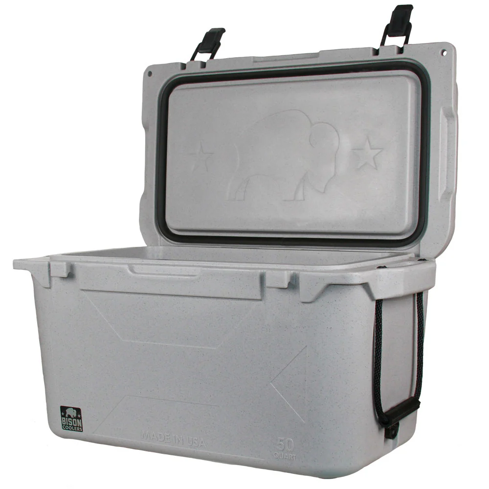 Gray 50 QT Bison Cooler - Image 4