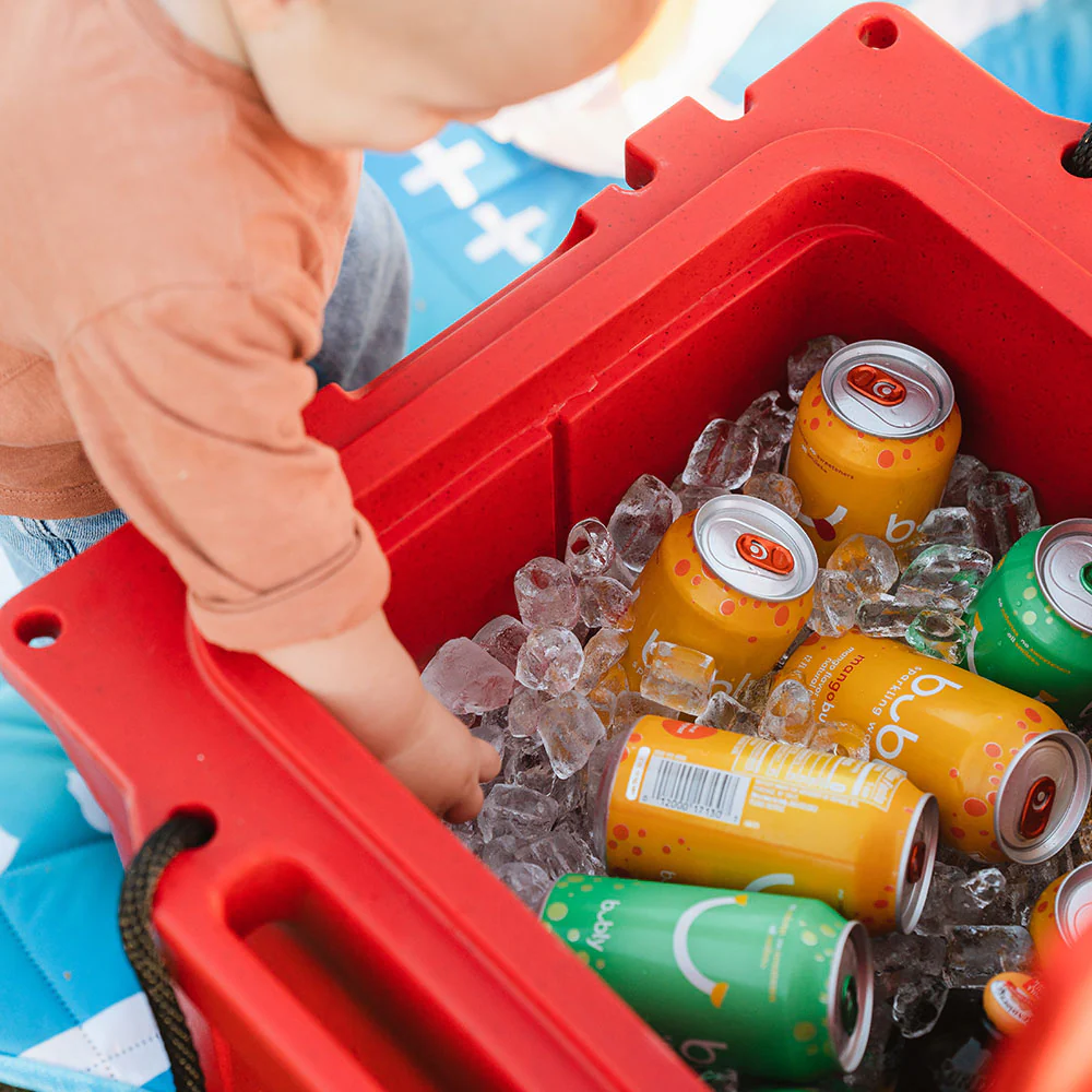Red 25 QT Bison Cooler - Image 4