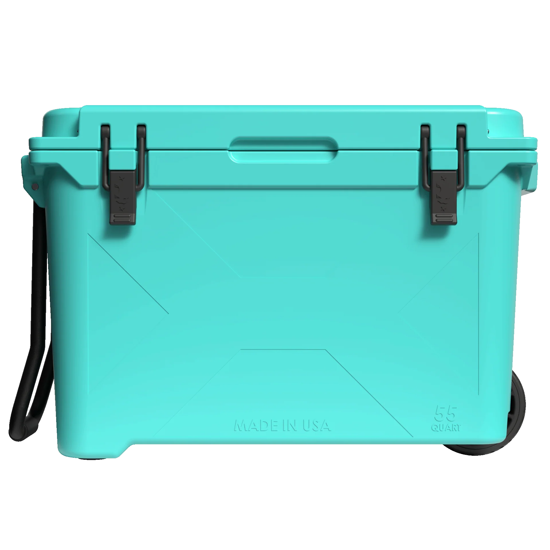 Seafoam 55 QT Wheeled Bison Cooler - Image 3